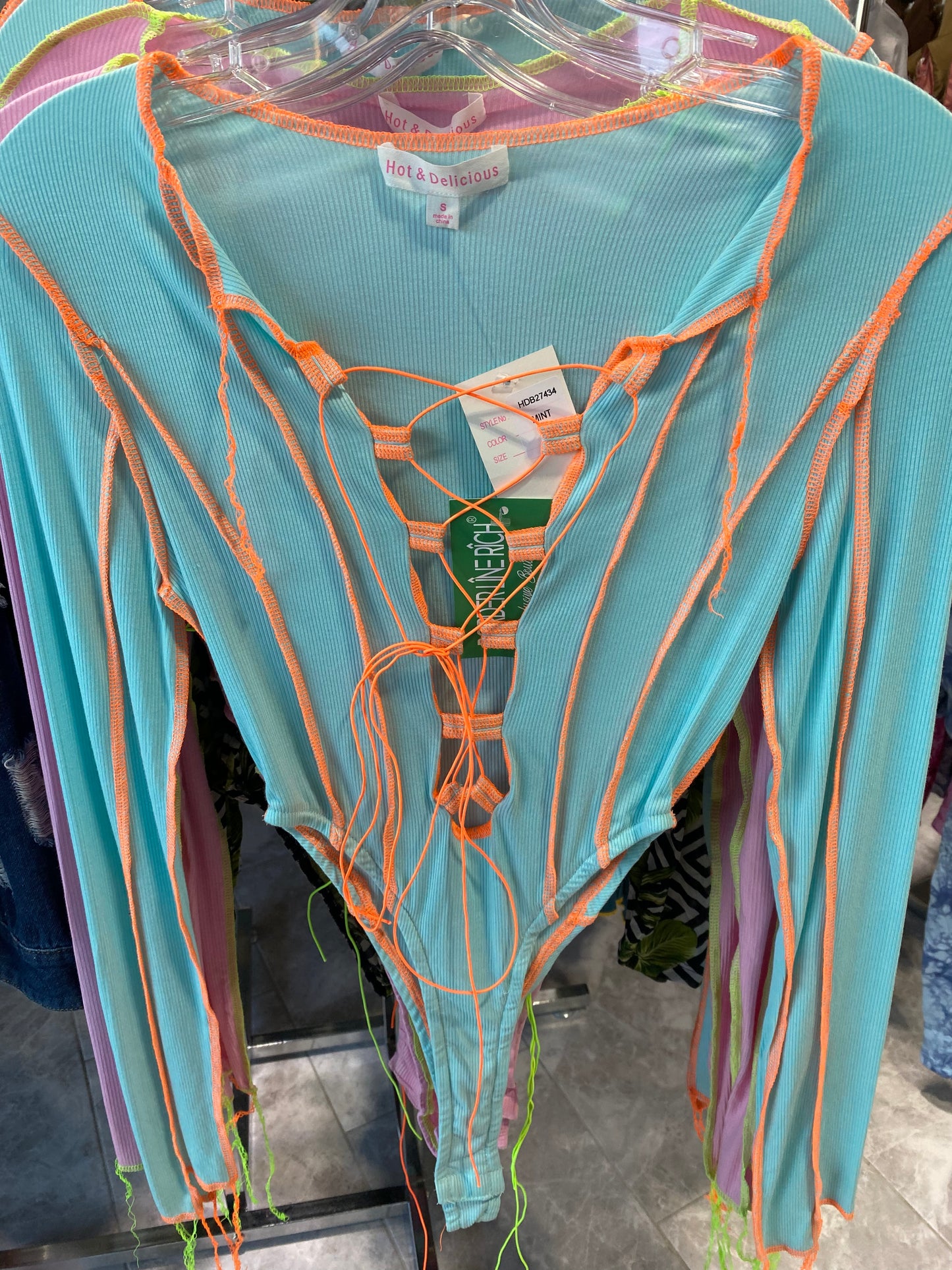 Tie Me Up Body Suit