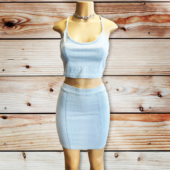 Diamond Skirt set