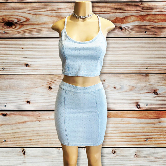 Diamond Skirt set